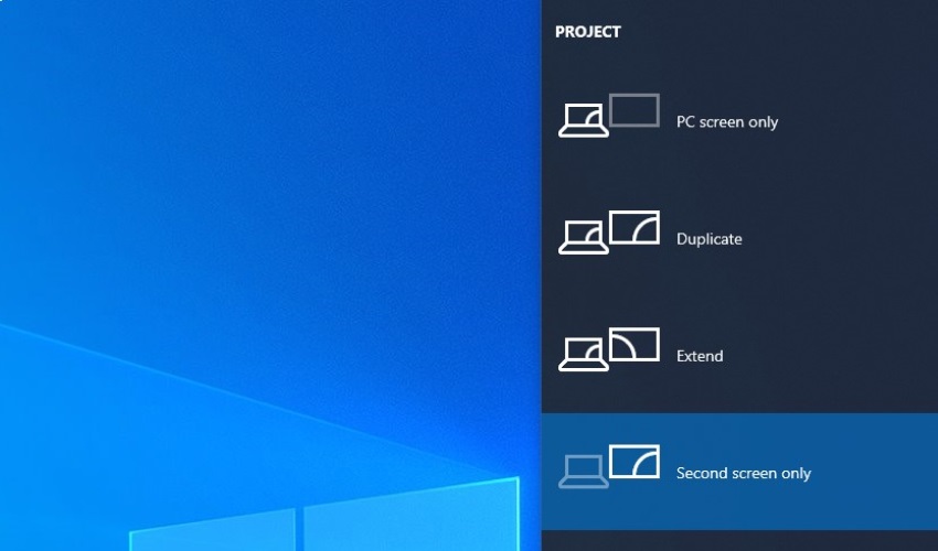 Dual monitors - connection